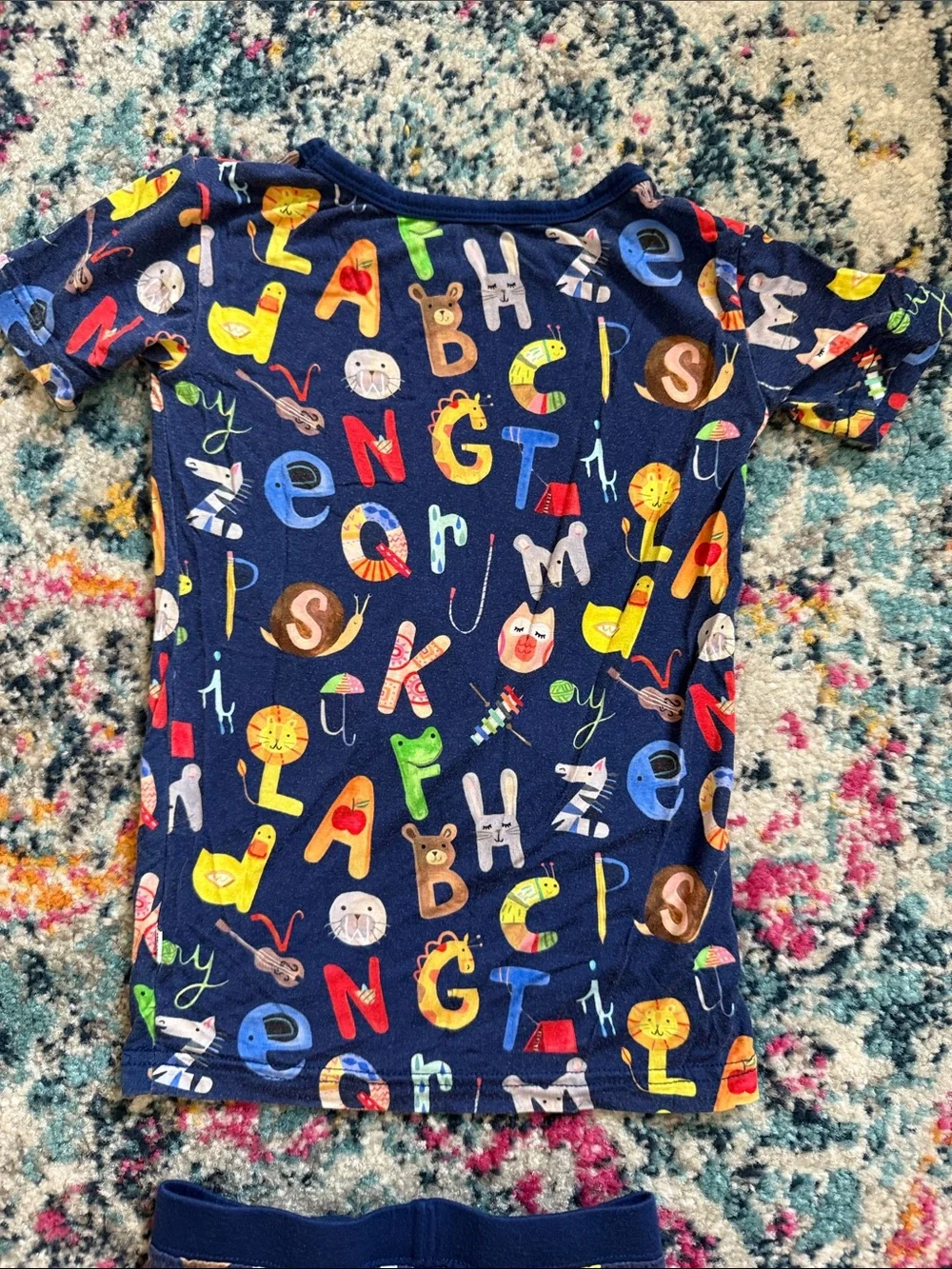 Little Sleepies Alphabet Friends pajamas
